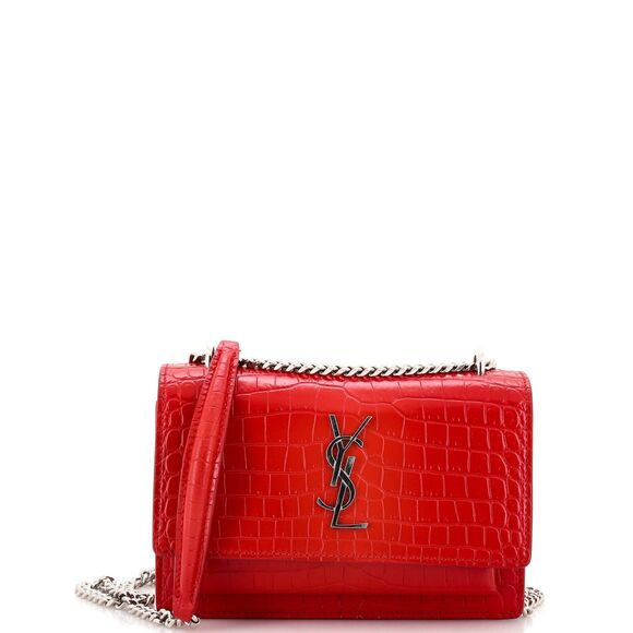 Saint Laurent Sunset Chain Wallet #137417S15B - Picture 1 of 8
